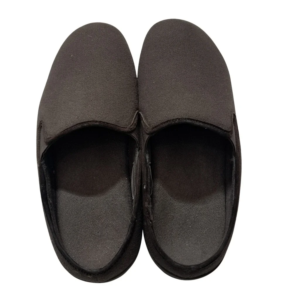 Vionic Unwind Slipper Shoes Men's 11.5 Brown Chocolate Slip‎ On Comfort House